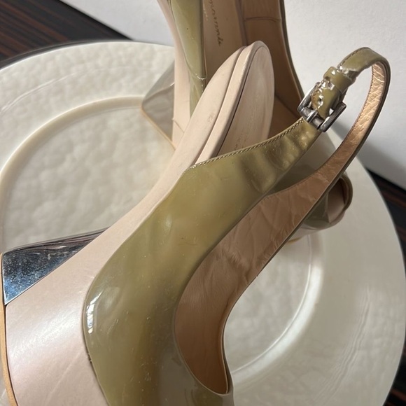 Sergio Amaranti made in Italy heelless platform shoes Women's Size 6 - Picture 7 of 9